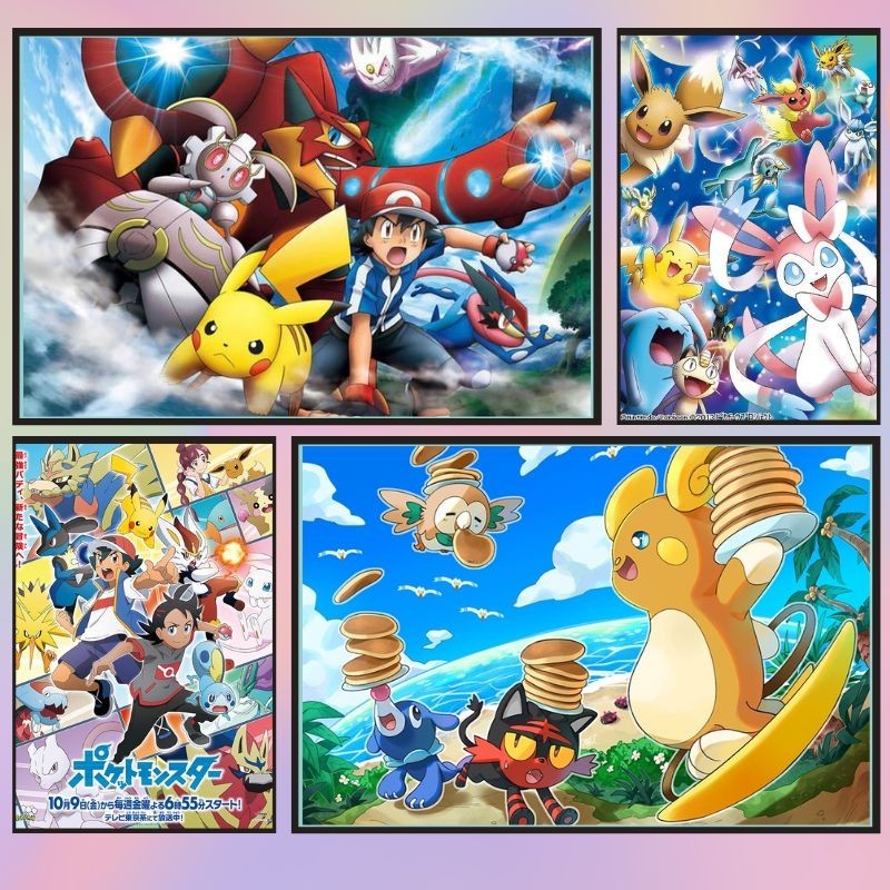 📣พร้อมส่ง📣【Pokémon】jigsaw puzzle-จิ๊กซอว์-300-1000-ชิ้น- ชิ้นของเด็ก จิ๊กซอว์ไม้ 1000 ชิ้น จิ๊กซอว์ 1000 ชิ้นสำหรับผู้ใหญ่ จิ๊กซอ จิ๊กซอว์ 500 ชิ้น🧩219-5-2 จิ๊กซอว์ 1000 ชิ้น สำหรับ ผู้ใหญ่ ตัวต่อจิ๊กซอว์ จิ๊กซอว์ การ์ตูน