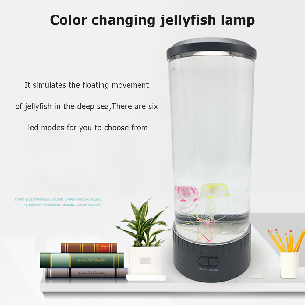 โคมไฟ LED รูปแมงกะพรุน สําหรับตกแต่งตู้ปลา ห้องนอน บ้าน