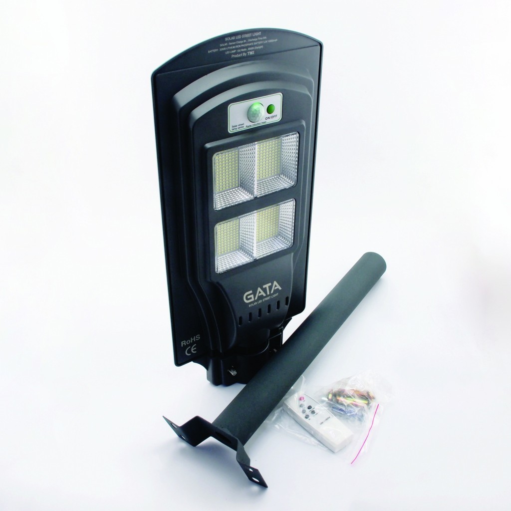 good tools. GATA โคมไฟถนนโซล่าเซลล์ 100 วัตต์ แสงเดย์ไลท์ ถูกจริงไม่จกตา