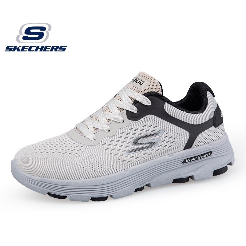 Skechers_ GO RUN HYPER BURST รองเท้าผ้าใบลําลอง น้ําหนักเบา ระบายอากาศ เหมาะกับการวิ่ง เล่นกีฬา ไซซ์ 36-45 สําหรับผู้ชาย และผู้หญิง