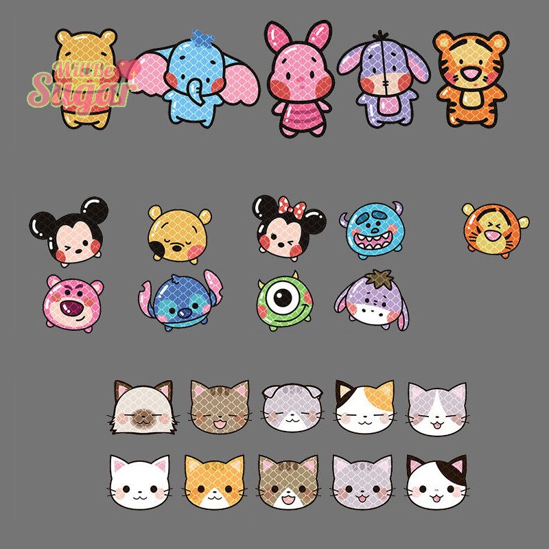 [WillBesugarT] สติกเกอร์เทปสะท้อนแสง เพื่อความปลอดภัย สําหรับติดตกแต่งรถยนต์ รถจักรยานยนต์ [ใหม่]