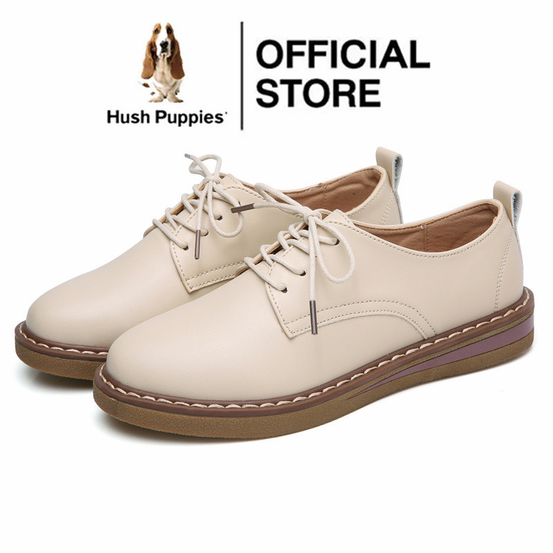 HUSH PUPPIES รองเท้าโลฟเฟอร์ ส้นแบน แบบสวม สําหรับผู้หญิง