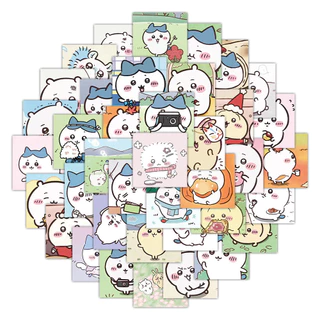 สติกเกอร์ ลายการ์ตูน Chiikawa สําหรับตกแต่งสมุดโน้ต DIY