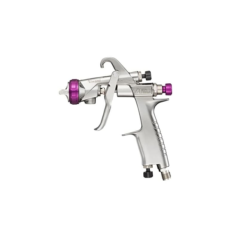 【🔴OSAKA JAPAN🔴】Anest Iwata KIWAMI Gun Series Gravity spray gun, bore diameter 1.3 mm KIWAMI-1-13B10 Silver