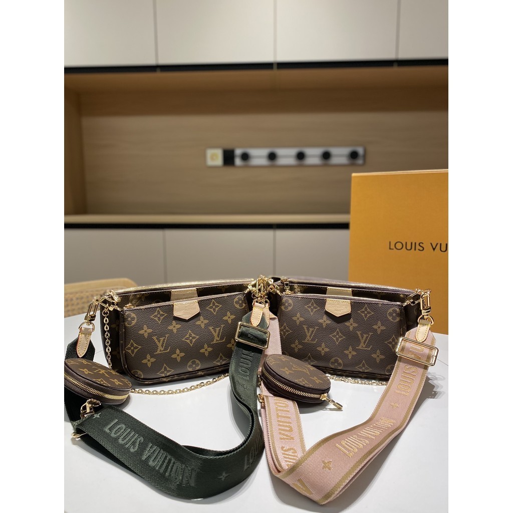 Louis Vuitton / LV Multi Pochette Accessoires/Authentic Specials/Louis Vuitton กระเป๋าสะพาย 5-in-1