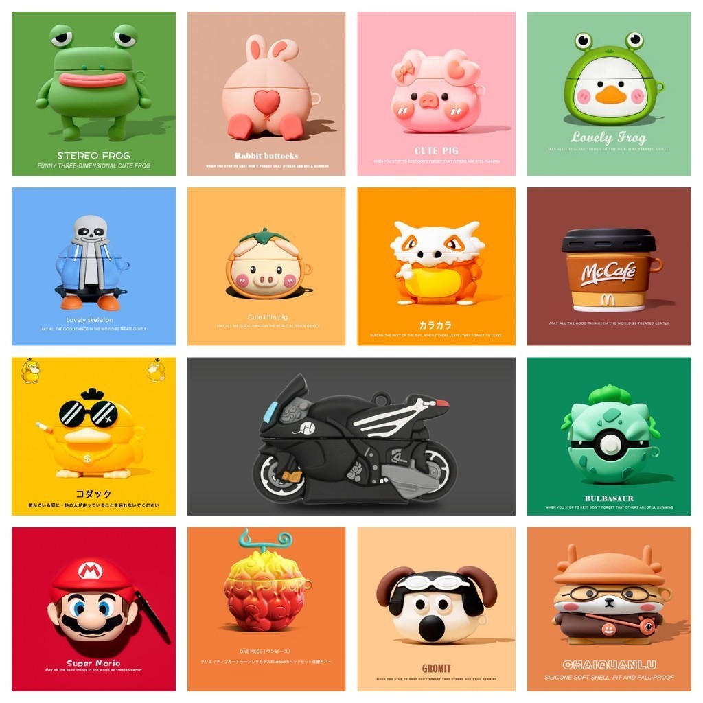 เคสนุ่มน่ารักสําหรับ Samsung Galaxy Buds Core Buds 2 Buds FE Buds Pro Buds Live Buds 2 Pro Simple An