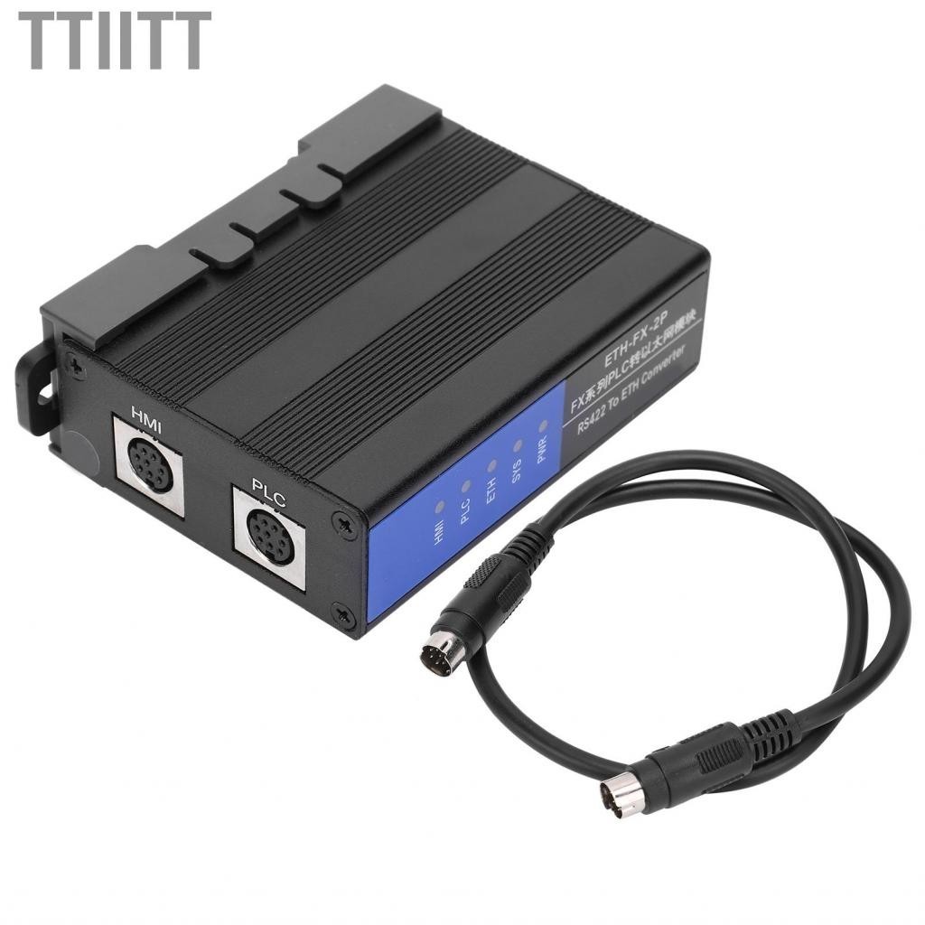Ttiitt EHT‑FX‑2P PLC to Ethernet Conversion Module for Mitsubishi FX1N/2N/3U/3GA/3S