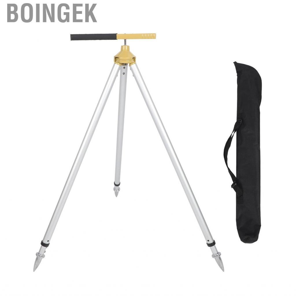 Boingek GPS Pole Tripod Survey Portable Adjustable Height Accurate Measurement with Storage Bag for 