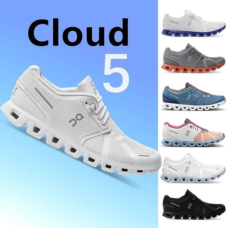 ราคาน่าตกใจ! On Cloud 5 รองเท้าวิ่ง น้ําหนักเบา ระบายอากาศ สําหรับผู้ชาย และผู้หญิง