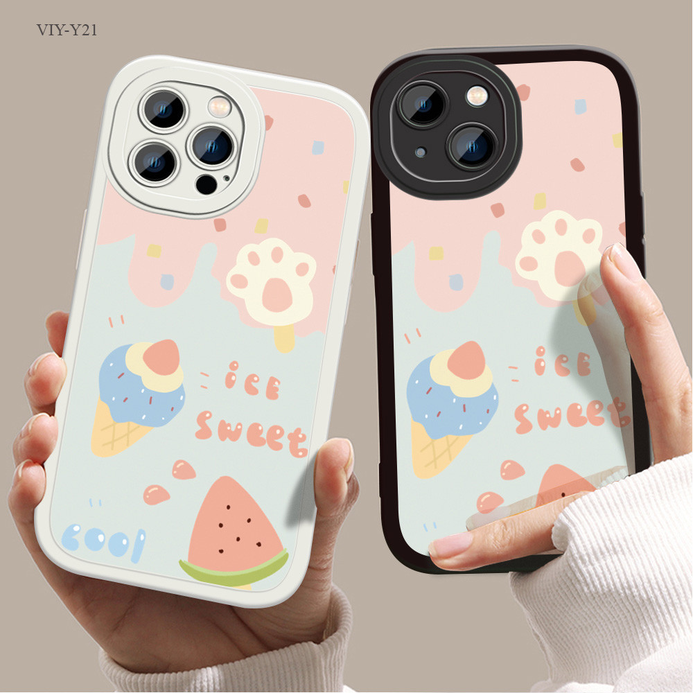 เคส For VIVO V30 Y72 Y36 Y17S Y28 Y21 Y33S Y15S Y50 Y22 Y20 Y12S Y17 Y15 Y12 Y16 Y02T V25 V23E V27 V29E S1 Pro 5G TPU DY