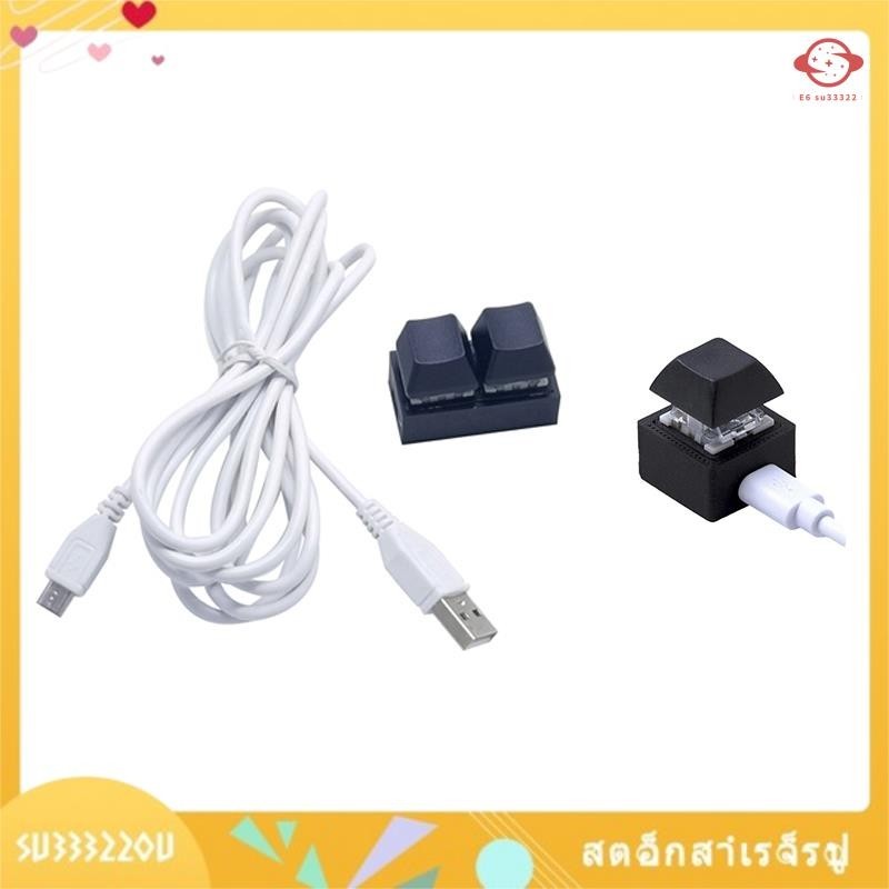 (พร้อมส่ง) คีย์บอร์ดมาโคร RGB ขนาดเล็ก ปุ่มลัด ปรับแต่งได้ สําหรับเล่นเกม DIY