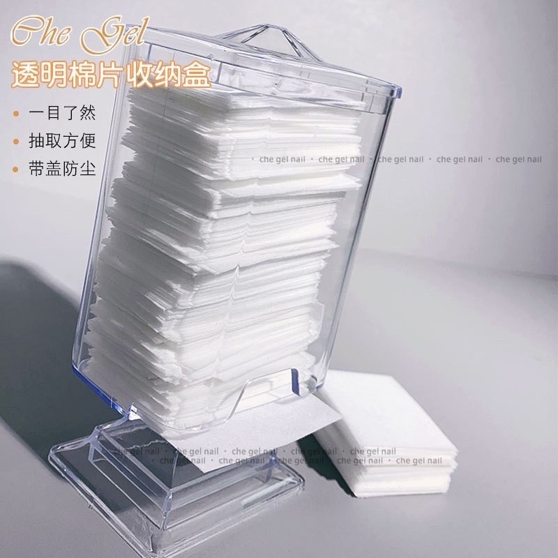กล่องอะครีลิคใส…ใส่สำลี สะดวกสบายต่อการใช้งาน