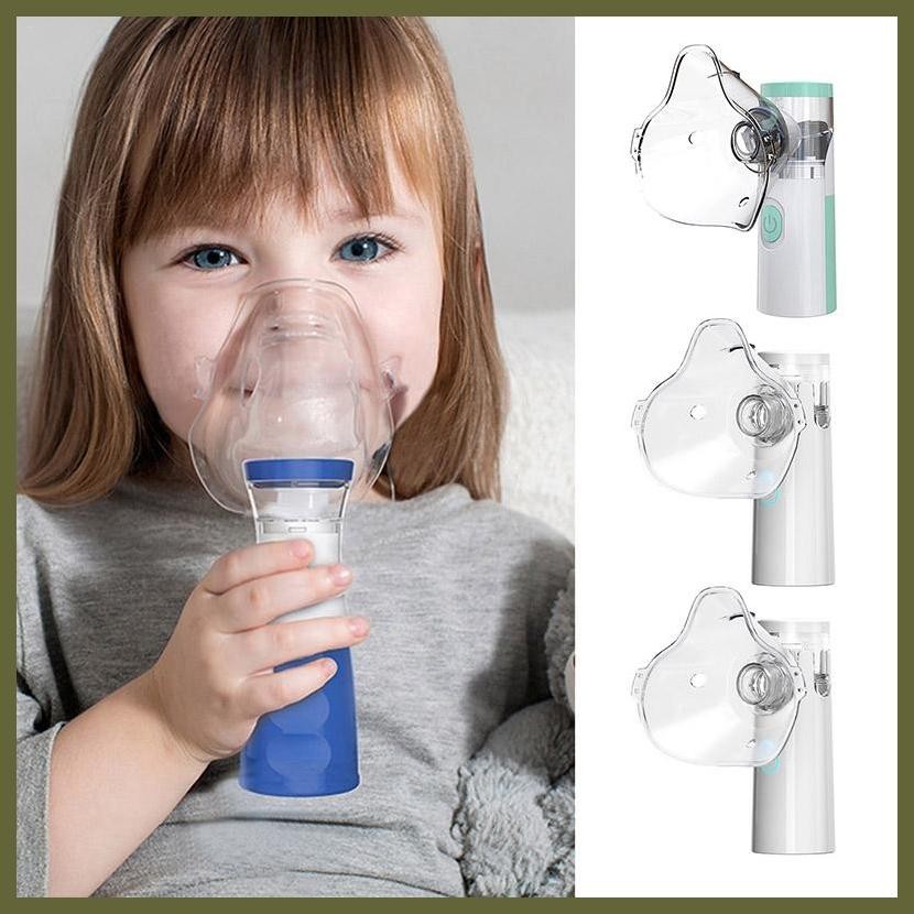 Portable Inhaler Nebulizer Handheld Inhaler Mini Nebulizer Machine Compact & Leak Proof Auto Shut Do