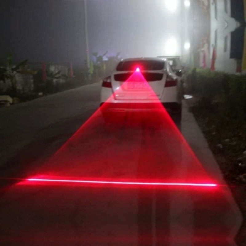 ไฟท้ายรถยนต์ ไฟตัดหมอก LED เลเซอร์ ป้องกันการชน ไฟเบรก ไฟเตือน สําหรับรถยนต์