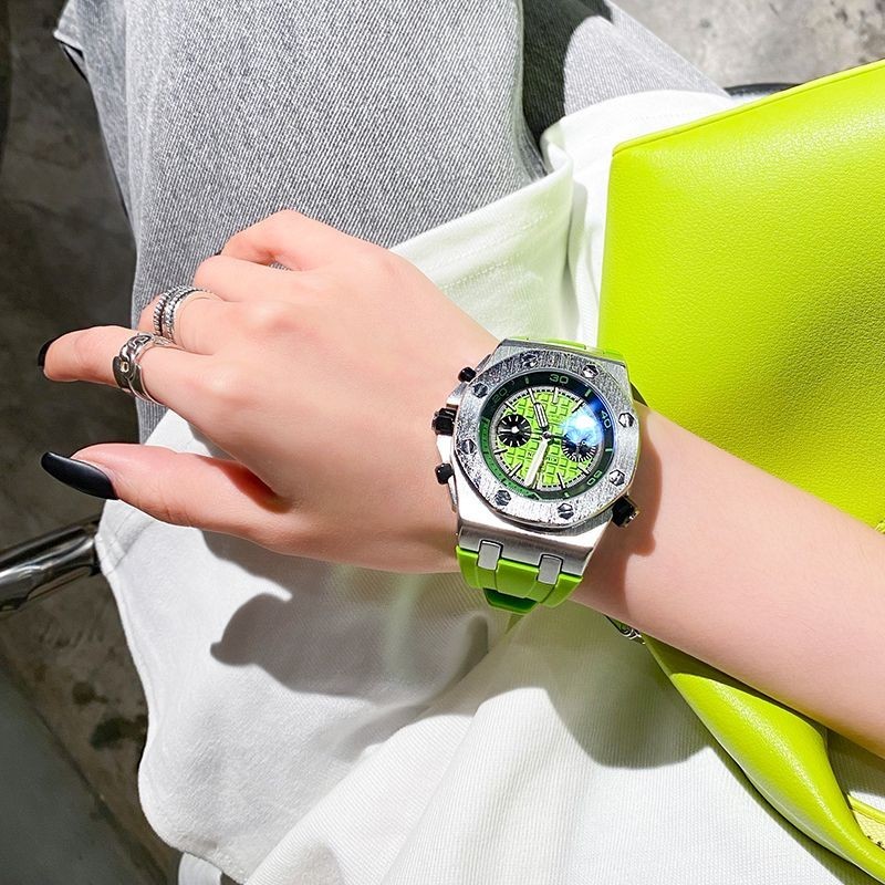 นาฬิกาข้อมือ Richard Collision Royal Oak Collision Tritium Gas Mechanical สําหรับผู้ชาย และผู้หญิง 2023