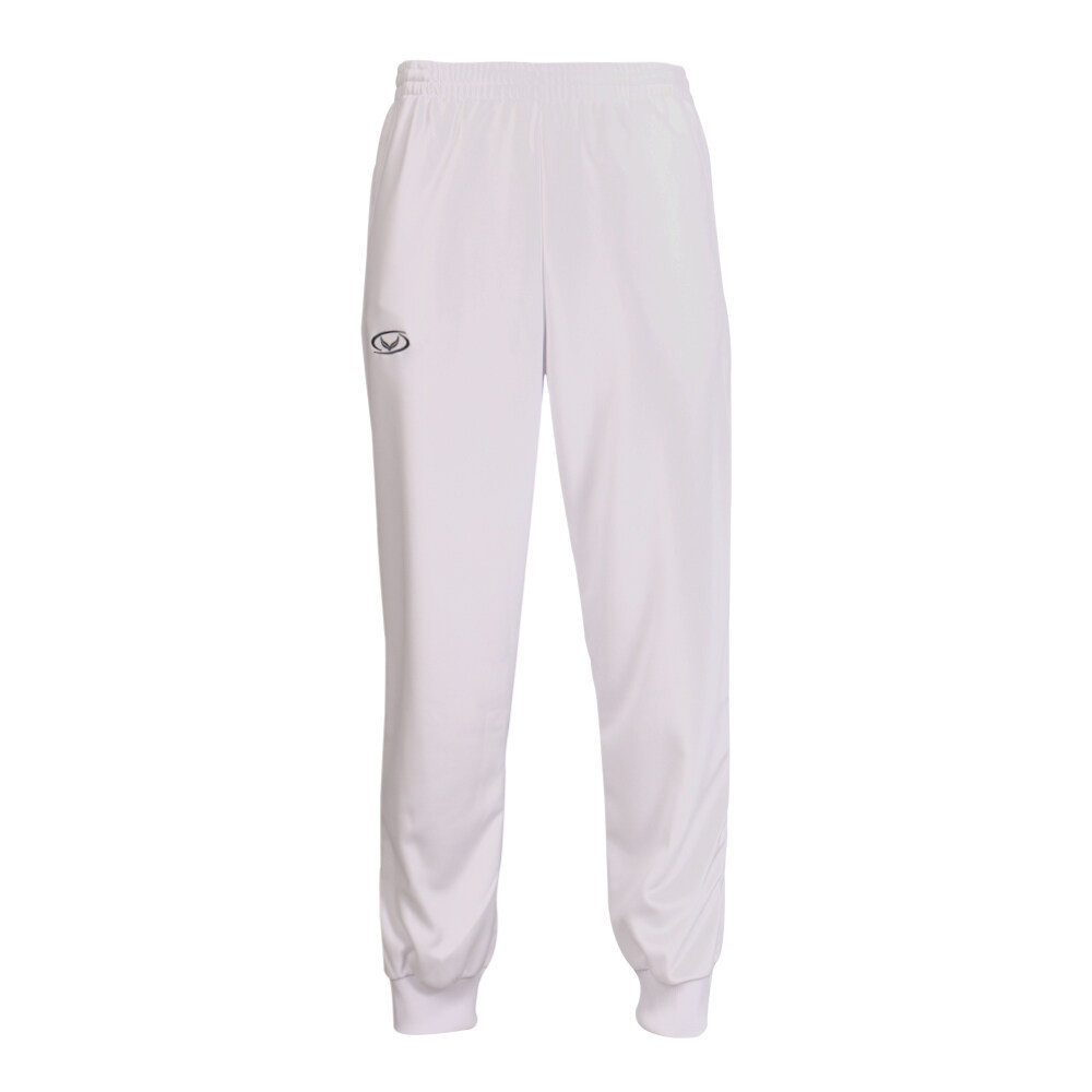 Grand Sport กางเกงวอร์มสีขาวล้วน ขาจั๊ม 06234   กางเกงสีขาว