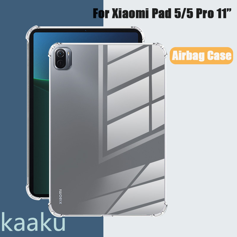 เคสโทรศัพท์มือถือ TPU ใส แบบนิ่ม บาง กันกระแทก สําหรับ Xiaomi Mi Pad 6 11 6S Pro 12.4 5 11 นิ้ว pad5 Pro 2021 Redmi Pad SE 11 Pad 10.61