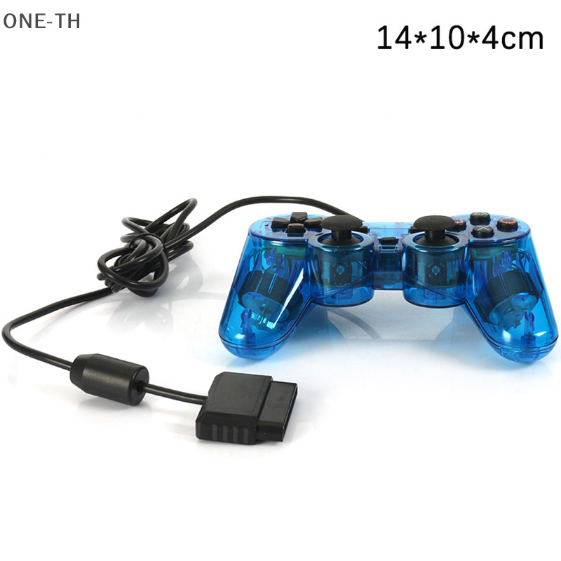 One-th ใหม่ล่าสุด เกมแพดเชื่อมต่อ แบบมีสาย สําหรับจอยเกม Sony PS2 PS2 PSX Joy Sony PSone 1 ชิ้น