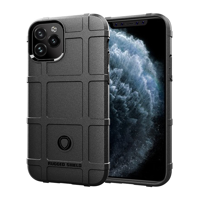 สําหรับiphone 15 14 13 12 11 Pro XR XS Max X 7 8 Plus Rugged Fiber Shield MatteยางAnti-Fallกันกระแทกเกราะแหวนกรณีฝาครอบ