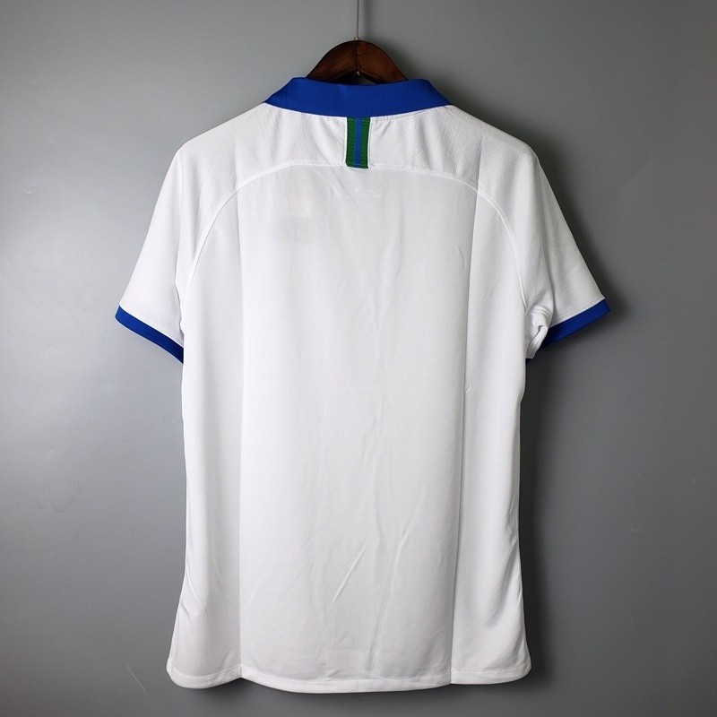 เสื้อกีฬาแขนสั้น ลายทีมชาติฟุตบอล บราซิล 19 20 2019 ชุดเหย้า