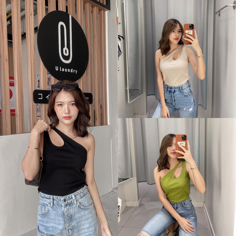 เสื้อระบายอากาศ M97- เสื้อกล้ามเฉียงเว้าอก🐤🐦