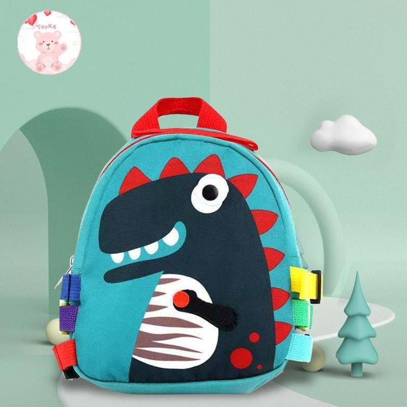 [Whbadguy] กระเป๋าเป้สะพายหลัง เหมาะกับการพกพาเดินทาง ของเล่นเสริมการเรียนรู้เด็ก