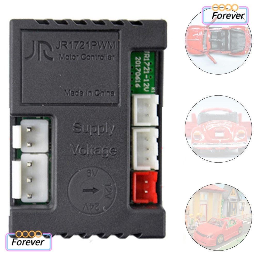 Forever ตัวรับสัญญาณ JR1721PWM 12V คุณภาพสูง อุปกรณ์เสริม สําหรับรถเข็นเด็ก