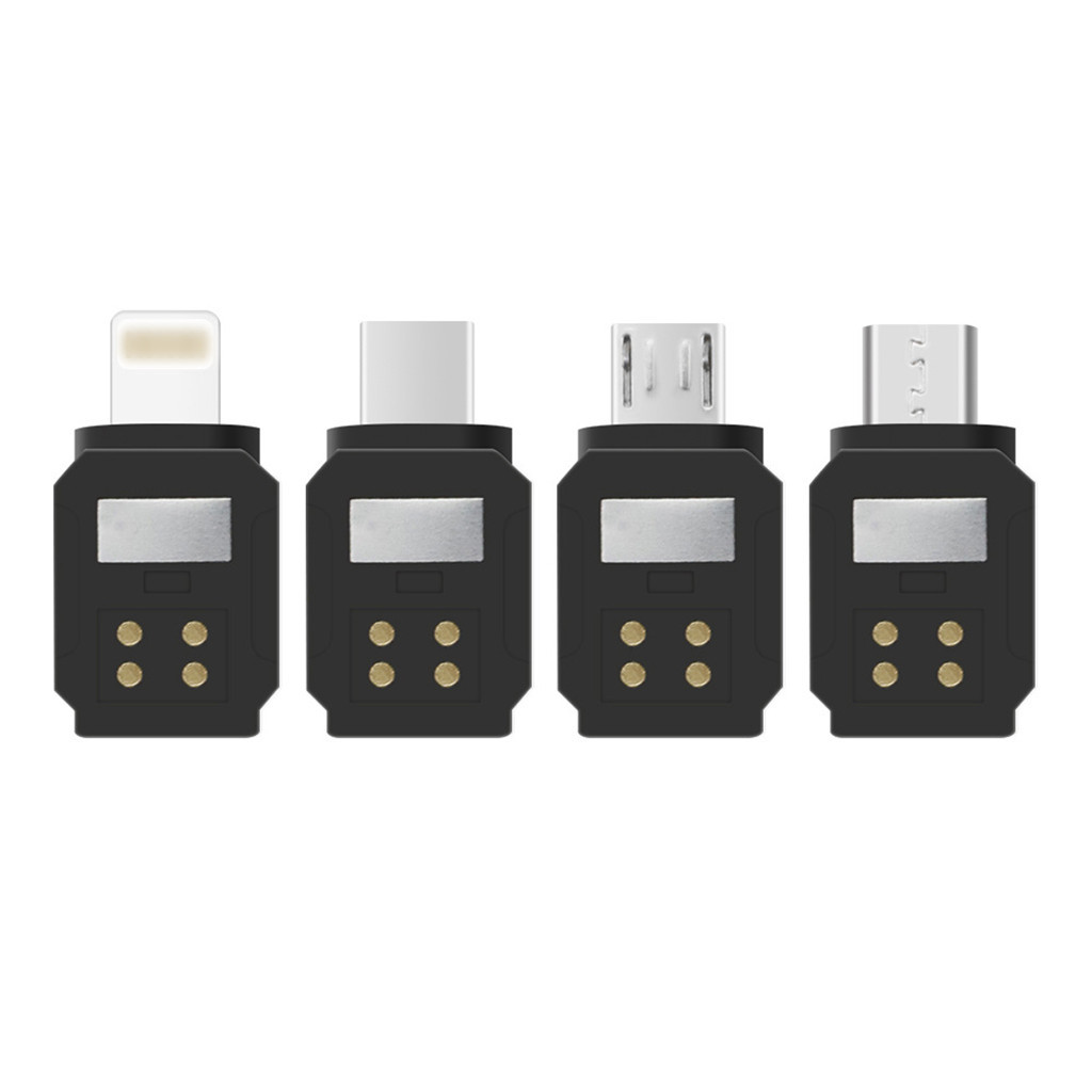 FEICHAO สําหรับ DJI Osmo Pocket 1/Pocket 2 อะแดปเตอร์โทรศัพท์มือถือ USB Type C พอร์ตข้อมูลโทรศัพท์ Connector อุปกรณ์เสริมกิมบอลมือถือ