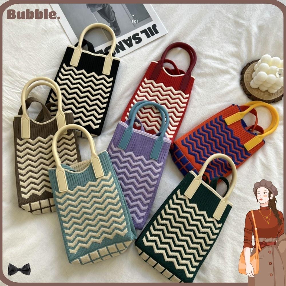 Bubble กระเป๋าแฟชั่นแฮนด์เมดสีสันสดใสสำหรับผู้หญิง