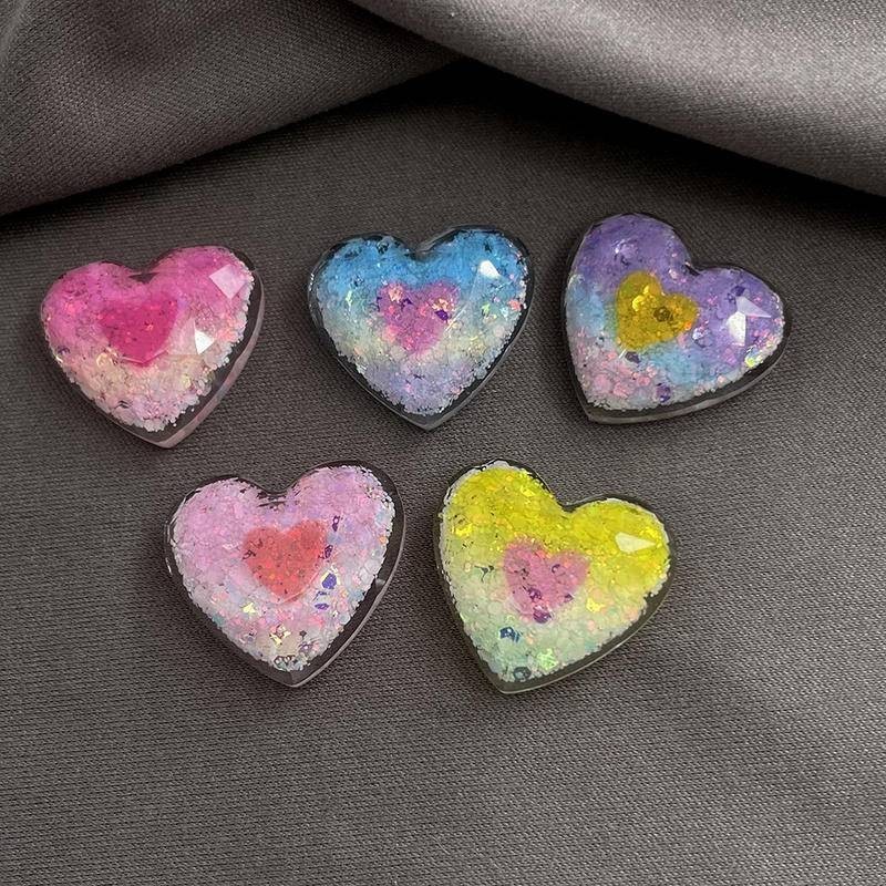 ขั้นสูงสไตล์ความรัก Jibz Cro รองเท้า Charm DIY น่ารักเรซิ่นเครื่องประดับอุปกรณ์เสริมเคสโทรศัพท์กิ๊บติดผม Patch หัวเข็มขัดรองเท้าตกแต่ง