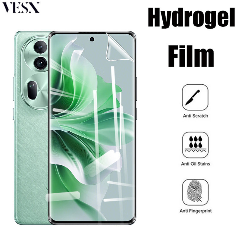 ฟิล์มกันรอย ไฮโดรเจล สำหรับ OPPO Reno 13 13F 12 12F 11 11F 10 9 8T 8 8Z 7 7Z 6 6Z 5 4 3 Pro+ Plus 2Z 2F 4G 5G 2025