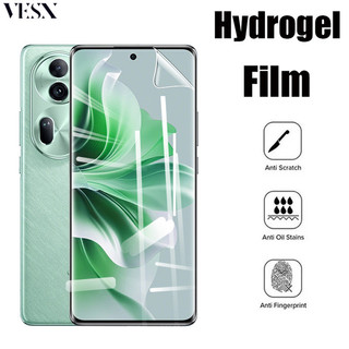 ฟิล์มกันรอย ไฮโดรเจล สำหรับ OPPO Reno 15 15F 15C 14 14F 13 13F 12 12F 11 11F 10 9 8T 8 8Z 7 7Z 6 6Z 5 4 2Z 2F Pro Max Mini Plus 4G 5G 2026