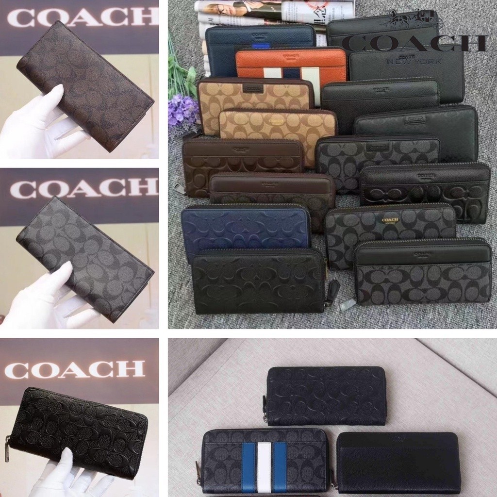 COACH  กระเป๋าสตางค์ใบยาว/กระเป๋าสตางค์ผู้ชาย/75000