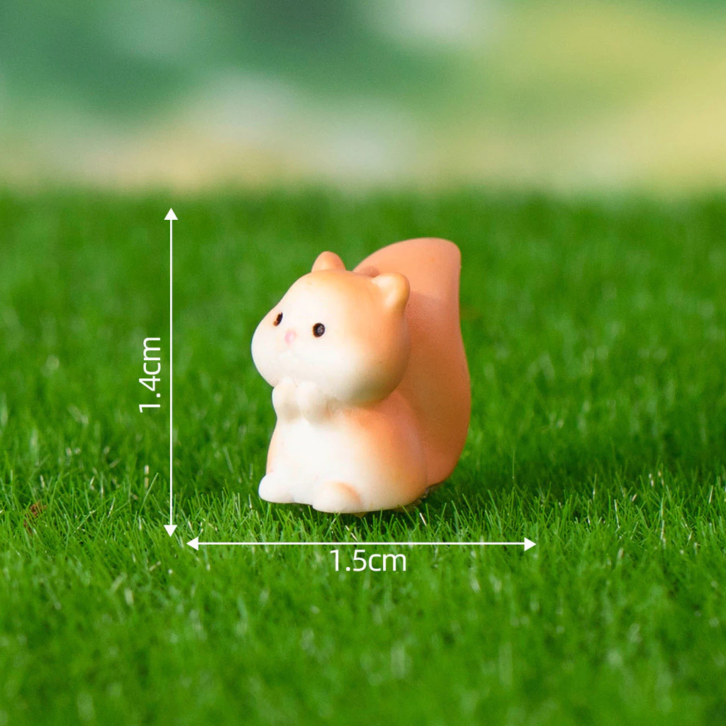 ตุ๊กตาตกแต่งสวนสัตว์น้อยกบเป็ดสีเหลืองสำหรับจัดสวนถาดไมโครแลนด์สเคป thumbnail 9