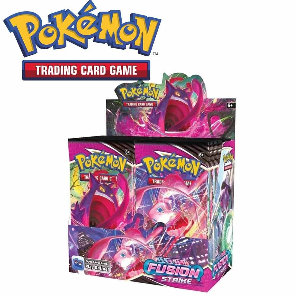 Factory Sealed Pokemon TCG Fusion Strike Booster Box - 36 Packs Card Games