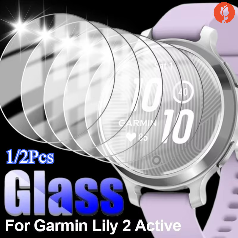 สําหรับ Garmin Lily 2 Active Transparent Full Coverage Tempered Films - Anti ลายนิ้วมือ Smart Watch Screen Peep-proof Protection Hydrogel Film