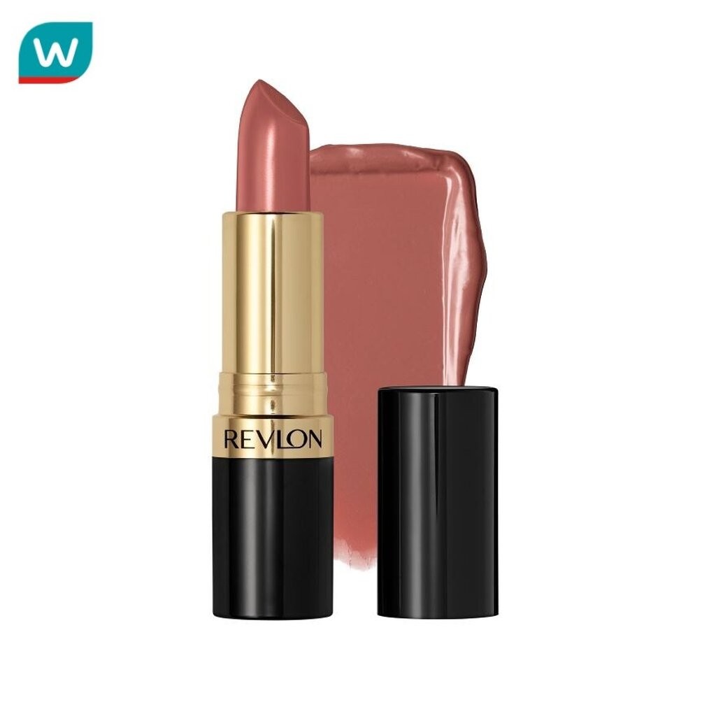 Revlon เรฟลอน ซูเปอร์ ลัสทรัส ลิปสติก 4.2ก. 637 บลัชชิ่ง นู้ด