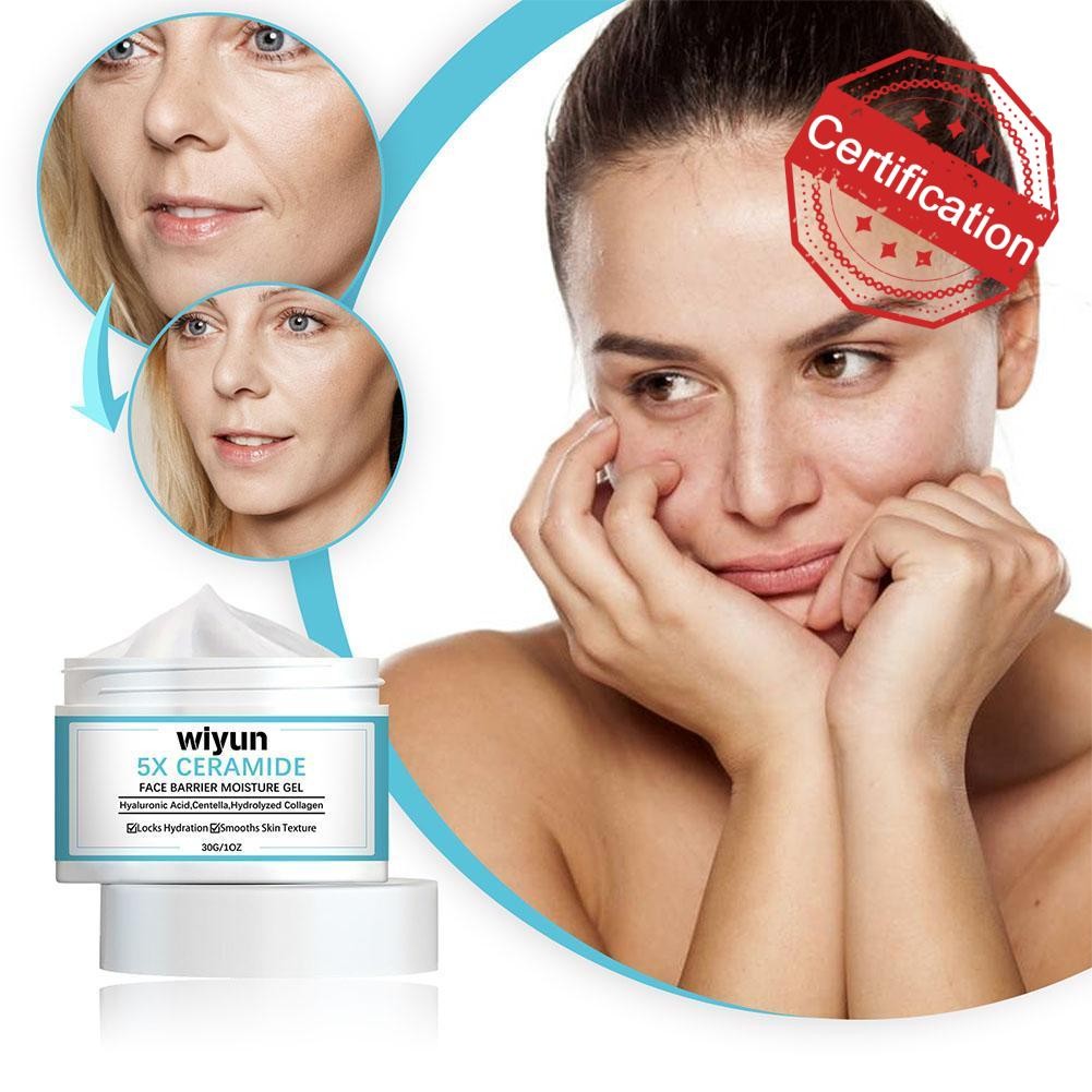 Ceramide Barrier Moisture Cream Ceramide Moisturizer Skin Moisturizer Barrier 30g Repair Q1e6