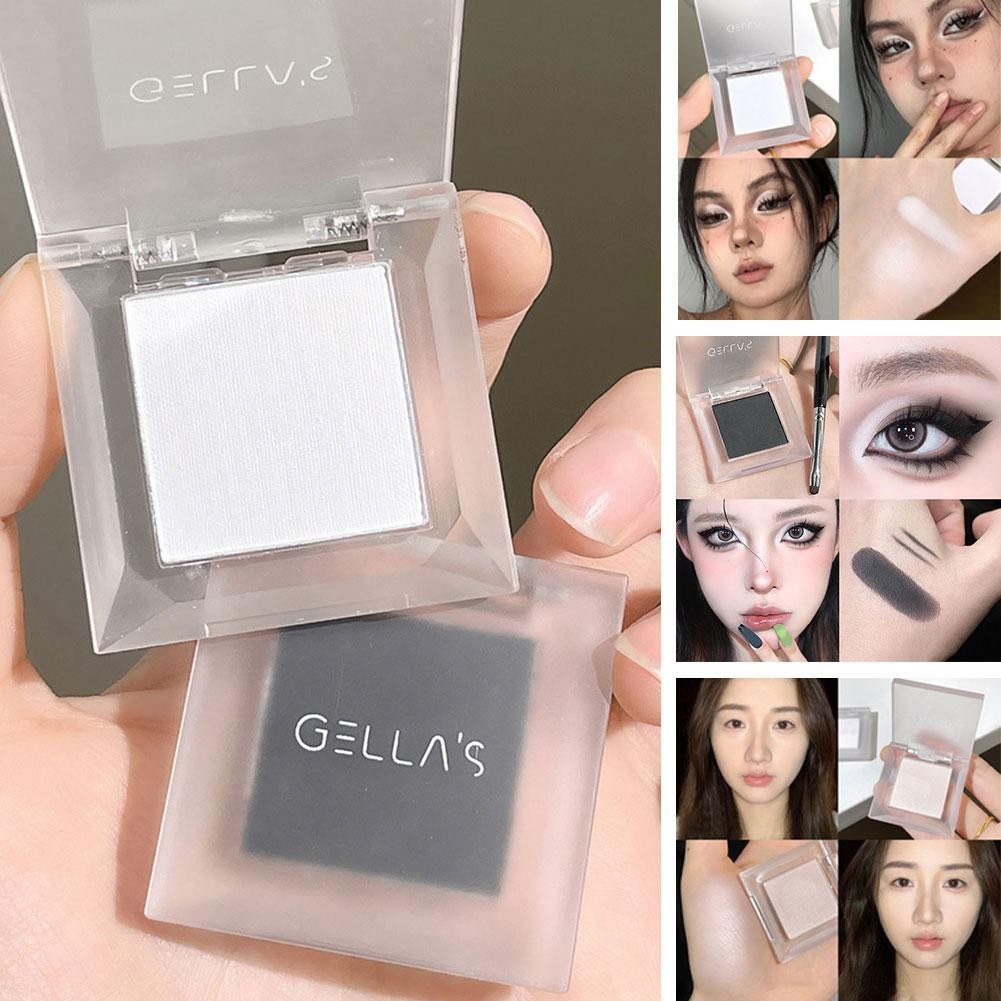 Gellas Highlighting Contouring Powder ติดทนนาน 1.6g แต่งหน้าหน้า J3t8