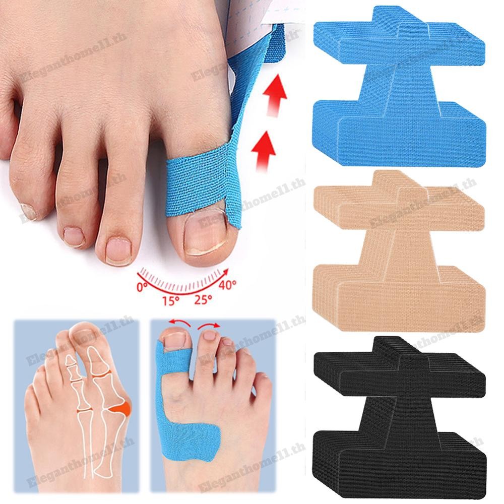 10 ชิ้น Self - กาว Bunion Corrector & Big Toe Straightener สําหรับผู้หญิง/ผู้ชาย,ปรับ Orthopedic Splint สําหรับ Hallux Valgus, Non - Slip Pain Relief, สบายสําหรับ Day & Night ใช้