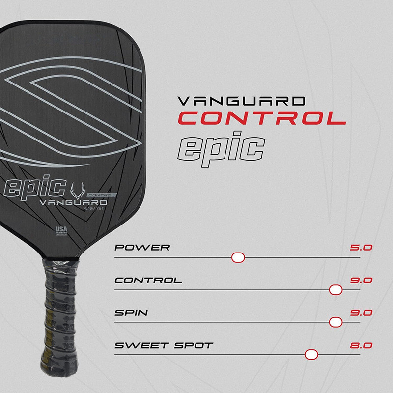 Serkrik SLK Invikta T700 Original Carbon Cloth Fiber Hot Pressed Pickleball Paddle หนา 16 มม.