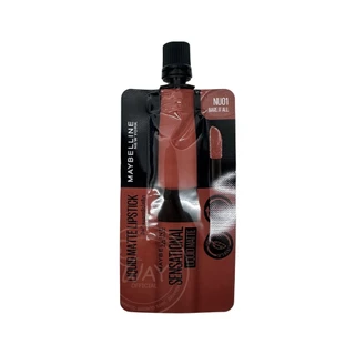 [ซอง] เมย์เบลลีน เซนเซชั่นนอล ลิควิก แมตต์ 2 มล. Maybelline Sensational Liquid Matte 2ml