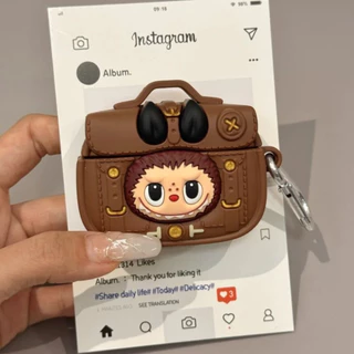 การ์ตูนน่ารักหูฟังสําหรับ AirPods 4 ซิลิโคน Anti Drop สําหรับ AirPods Pro 2 Apple หูฟัง Plush ฝาครอบป้องกันสําหรับ AirPods 1&2 & 3