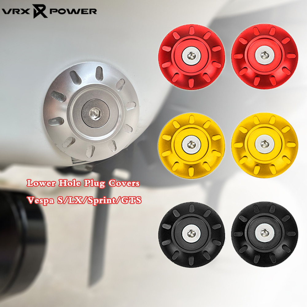 ฝาครอบน็อตสวิงอาร์ม CNC สําหรับรถจักรยานยนต์ Vespa Sprint Primavera S125 LX150 GTS