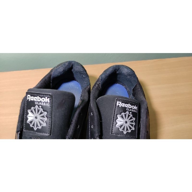 รองเท้าวิ่ง Reebok Classic Harman Running Sneakers Black Leather 42/27 cm