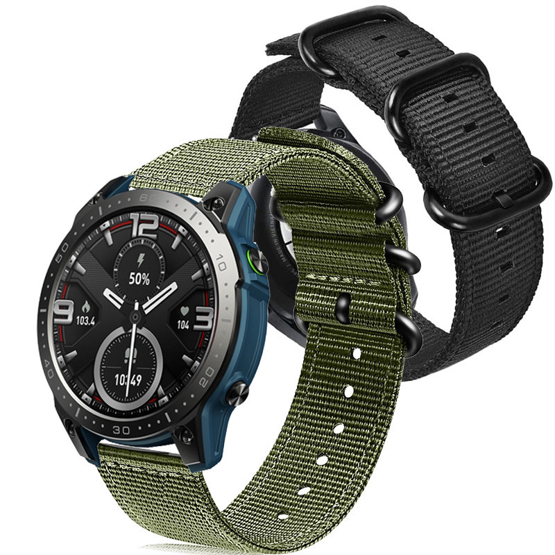 สายนาฬิกาข้อมือไนล่อน อุปกรณ์เสริม สําหรับ Zeblaze Ares 3 Pro Smart Watch