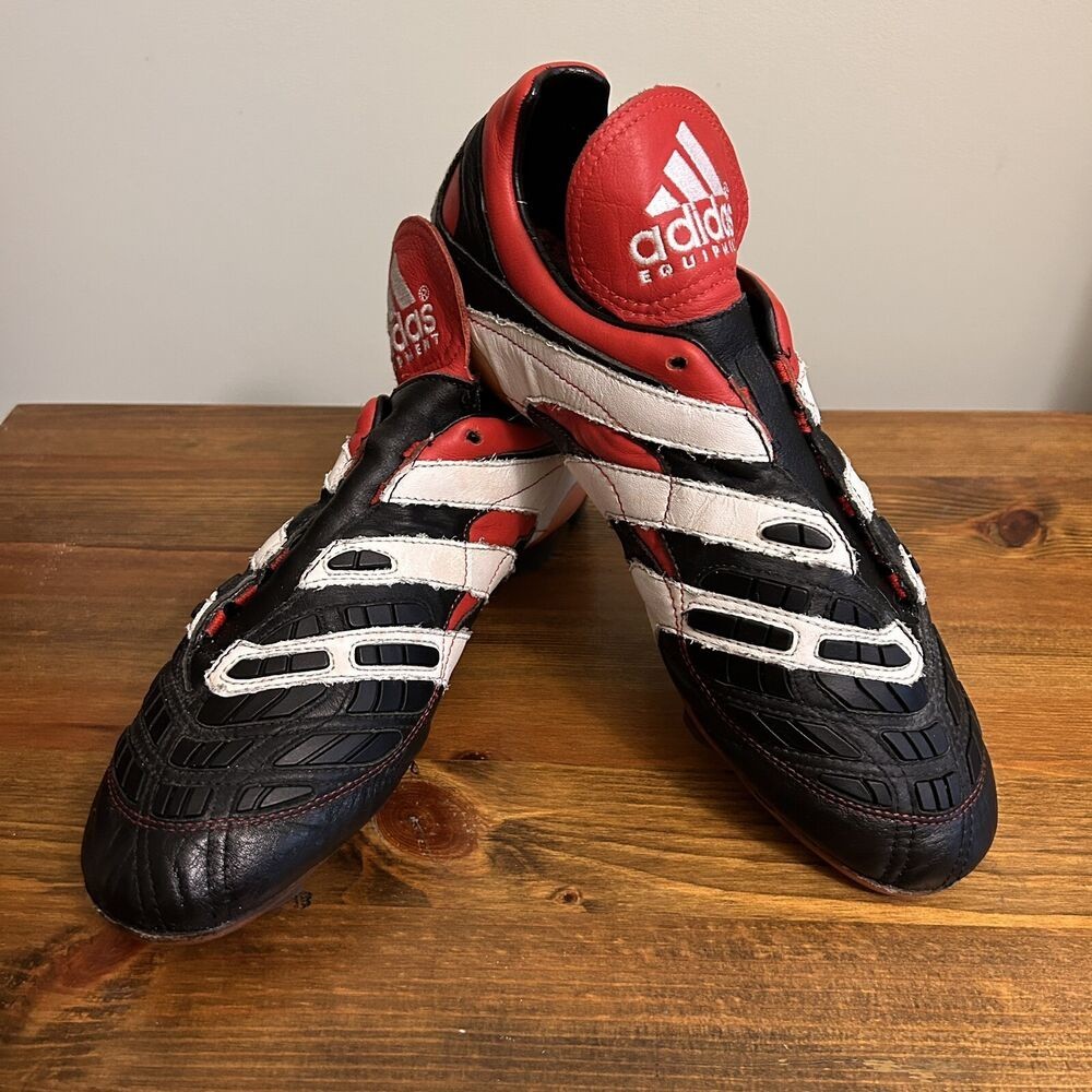 Adidas Kasut Bola Sepak Predator Accelerator FG 1998 Men's Soccer Cleats Shoes Football Eu SZ 39-45