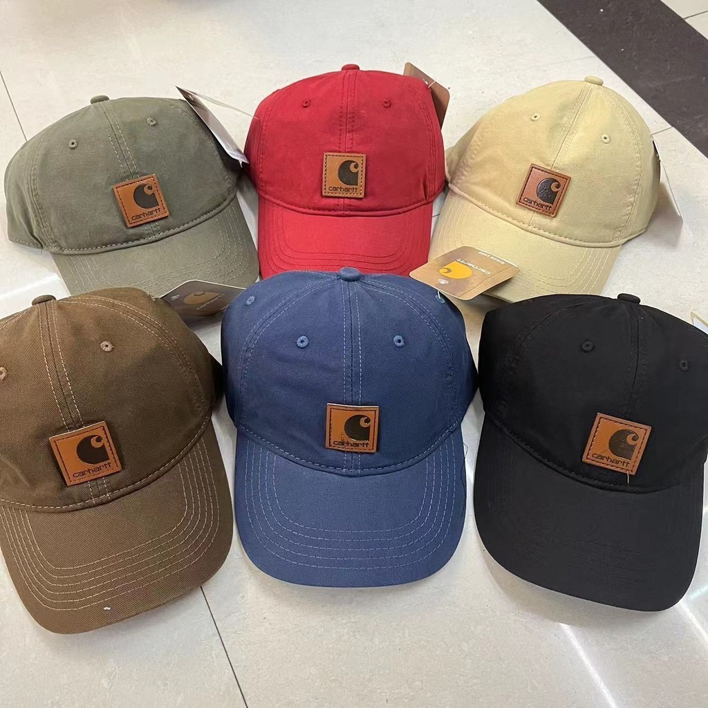 Carhartt หมวกเบสบอล สีพื้น สําหรับผู้ชาย