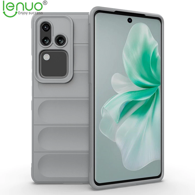 Lenuo ซิลิโคนนุ่มเคสโทรศัพท์สําหรับ Vivo V40 V30E V30 Pro Y100 5G Y28 4G วีโว่ Case ปลอกกันกระแทกป้องกัน Flannel ฝาหลัง