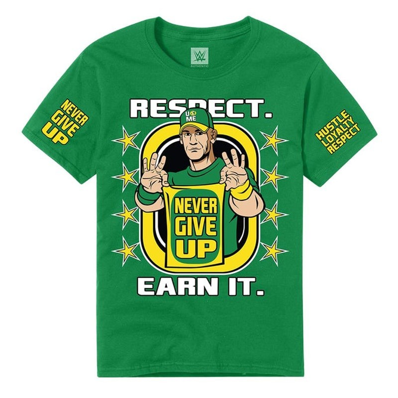 เสื้อยืดคอกลม แขนสั้น ผ้าฝ้าย 100% พิมพ์ลาย Wwe John Cena S-5XL